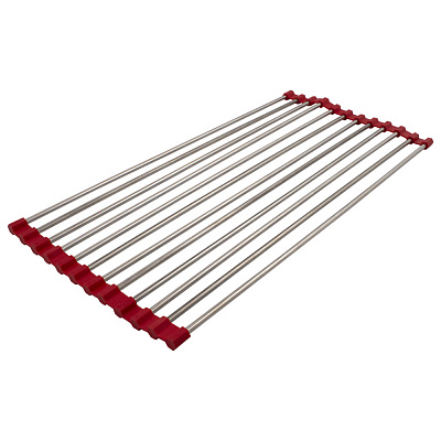 Сушилка для посуды Arino 49x24,5 см сталь/силикон