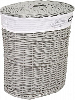 Корзинка плетеная Tony Bridge Basket с текстилем 44х30х48 см HQN20-4CD-2 