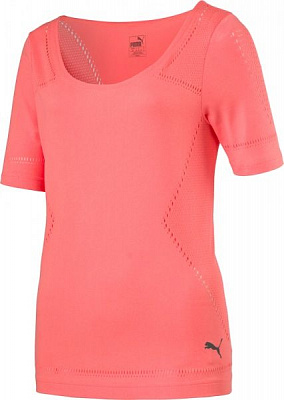 Футболка Puma evoKNIT Tee W 59233030 L персиковый