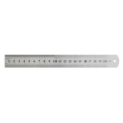 Линейка стальная 20 см JJ30447-20 H-Tone