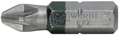 Бита WURTH PZ2 25 мм 2 шт. 0614176652