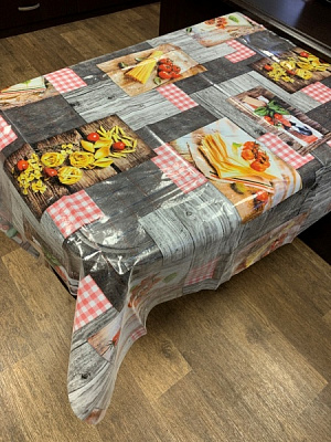 Скатертина без основи ES0219 135x200 см мульті Даріана