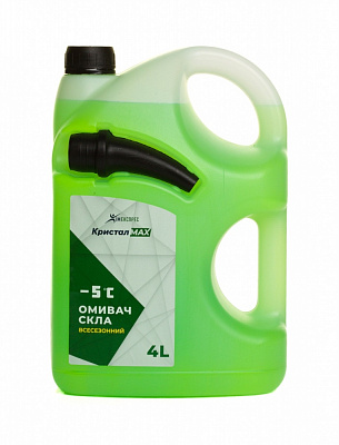 Омивач скла КристалМАХ лайм всесезонні -5°С 4л