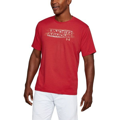 Футболка Under Armour UA Phase Wordmark SS 1310960-600 S красный