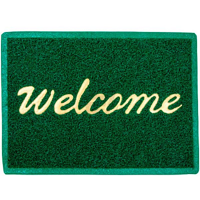 Коврик New Way Велком 2102 зеленый 0,4x0,6 м