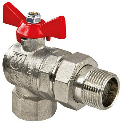 Кран шаровой Valtec BASE со сгоном угловой ВН 3/4