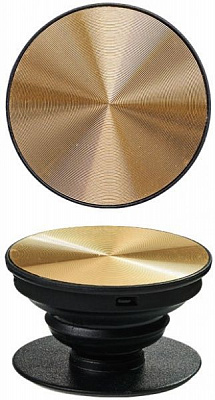Держатель для телефона Pop 018 Luxe Cube золотой
