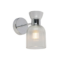 Бра Miorro Viola 190х110х195 мм метал/скло 40 Вт E14 хром 51-311-123