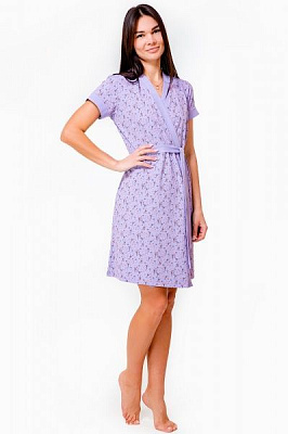 Халат KOSTA Париж 0368-9 р. 104-108 (XL) фіолетовий