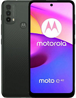 Смартфон Motorola E40 4/64GB carbon grey (989604) 