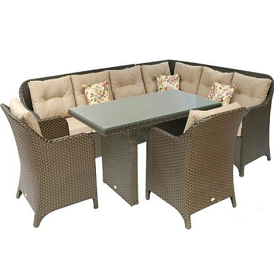 Комплект меблів Адель коричневых