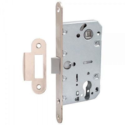 Дверний замок міжкімнатний Comit 81693 нікель