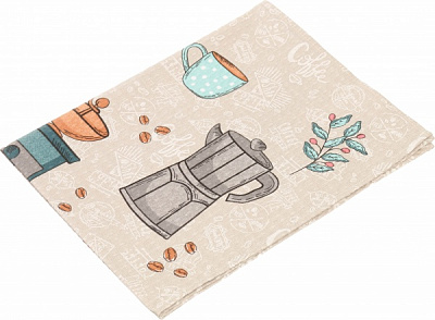 Рушник вафельний GOOD MORNING 45x60 см рожевий із малюнком