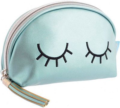 Пенал косметичка YW-34 Sleeping eyes YES мятный