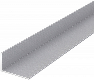 Уголок алюминиевый АЛЮПРО 50x30x2 мм без покрытия