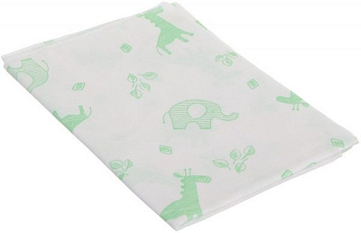 Пеленка Home Line Жираф 75x110 см зеленый 155973 