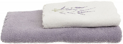 Набір рушників Tisha 2 шт лавандовий La Nuit