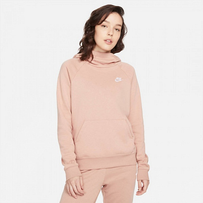 Джемпер Nike W NSW ESSNTL FLC FNL HOODIE BV4116-609 р. XS розовый