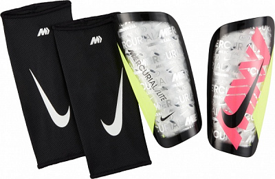 Щитки футбольні Nike MERCURIAL LIGHT 25 DX4607-975 р. M білий
