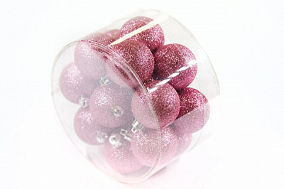 Набор елочных шаров 9309 d165 мм 9 см 16 шт./уп. 