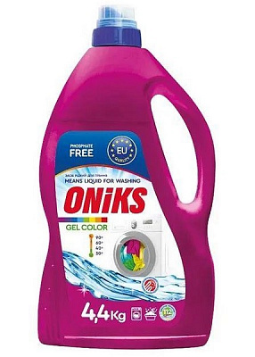 Гель для машинной и ручной стирки ONIKS COLOR (60-3274) 4,4 л