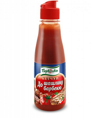 Кетчуп Первоцвіт к шашлыку барбекю 300 г