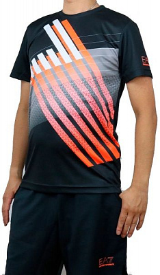 Футболка EA7 PJ9EZ-3HPT22-901 S чорний