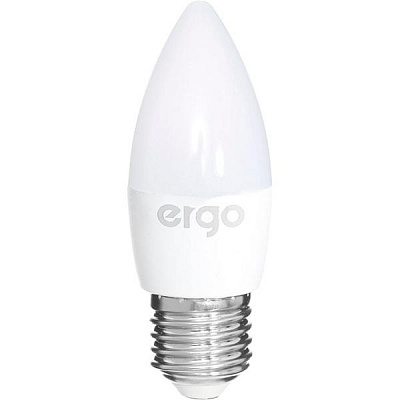 Лампа светодиодная Ergo STD 6 Вт C37 матовая E27 175-250 В 4100 К