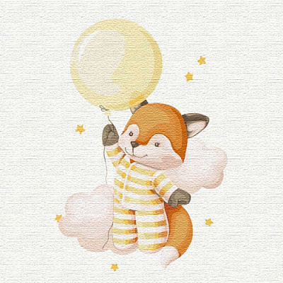 Картина по номерам Исследуя небо 30x30 см Идейка 