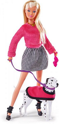 Лялька Steffi & Evi Love Штеффі з долматинцем 5738053