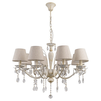 Люстра Victoria Lighting 8x40 Вт E14 бежевий Selita/SP8