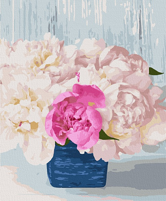 Картина за номерами Перламутрові півонії 12126-AC 40х50 см ArtCraft