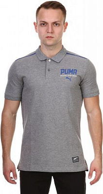 Поло Puma STYLE Tec Polo 59059303 M серый