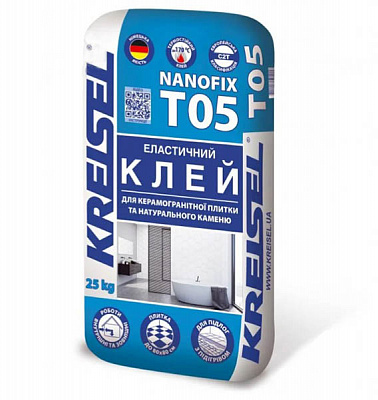 Клей для плитки KREISEL Nanofix T05 25кг