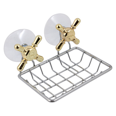 Мильниця Arino Ventil хром полірований/золото 65393