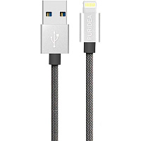 Кабель PURIDEA Lightning – USB 1 м сірий (L01-Silver) L01