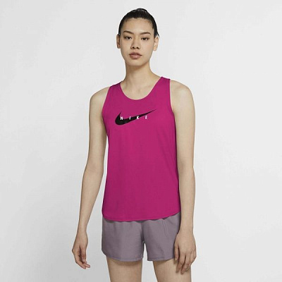 Футболка Nike W NK SWOOSH RUN TANK CZ9311-615 M рожевий