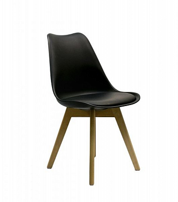 Стілець обідній Примтекс Плюс Niko P-02 чорний/бук