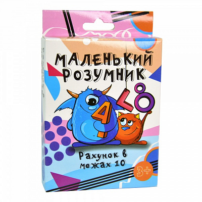 Карточки обучающие Strateg Маленький умник 30271