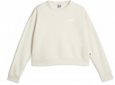 Свитшот Puma ESS+ RELAXED SMALL LOGO CREW FL 67680189 р.S бежевый