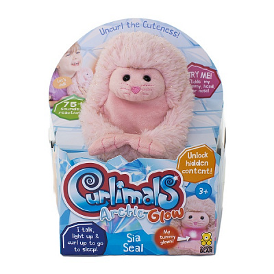 Игрушка интерактивная CURLIMALS Морской котик Сиа 3726