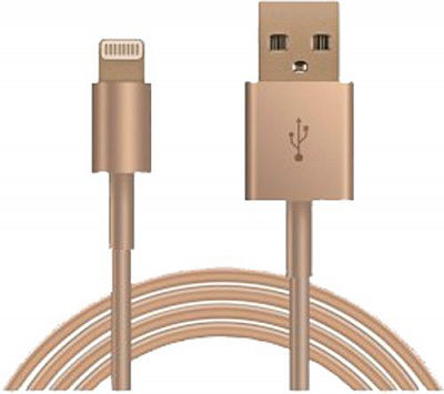 Кабель Luxe Cube Lightning to USB for iPhone 1 м черный (8886668670012) 