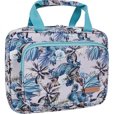 Косметичка Bagland Фламинго 4 л бирюзовый суб.873 (720664) 