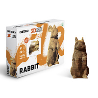 Конструктор картонний 1DEA.me 3D Puzzle RABBIT CARTRAB