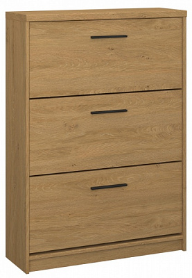 Тумба для обуви 3K PAVI 843x287x1180 мм дуб каменный 