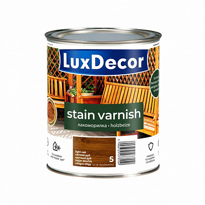 Лакобейц LuxDecor дуб світлий глянець 2,2 л