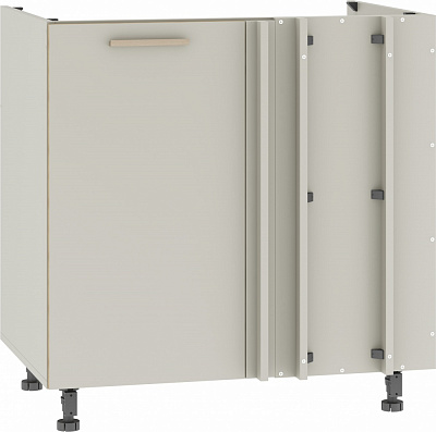 Тумба нижняя угловая НМЩ 80х82х52 МС Кашемир кашемир/кашемир Грейд