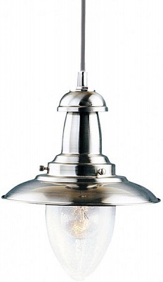 Підвіс Arte Lamp Fisherman I 1xE27 срібний A5530SP-1SS