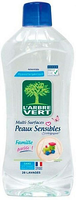 Универсальное средство L'Arbre Vert Чувствительная кожа 1 л
