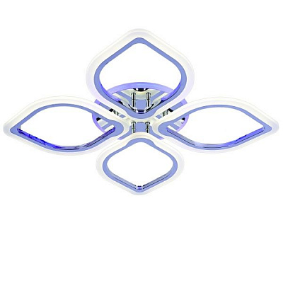 Люстра світлодіодна Victoria Lighting France/PL4 chrome 128 Вт хром